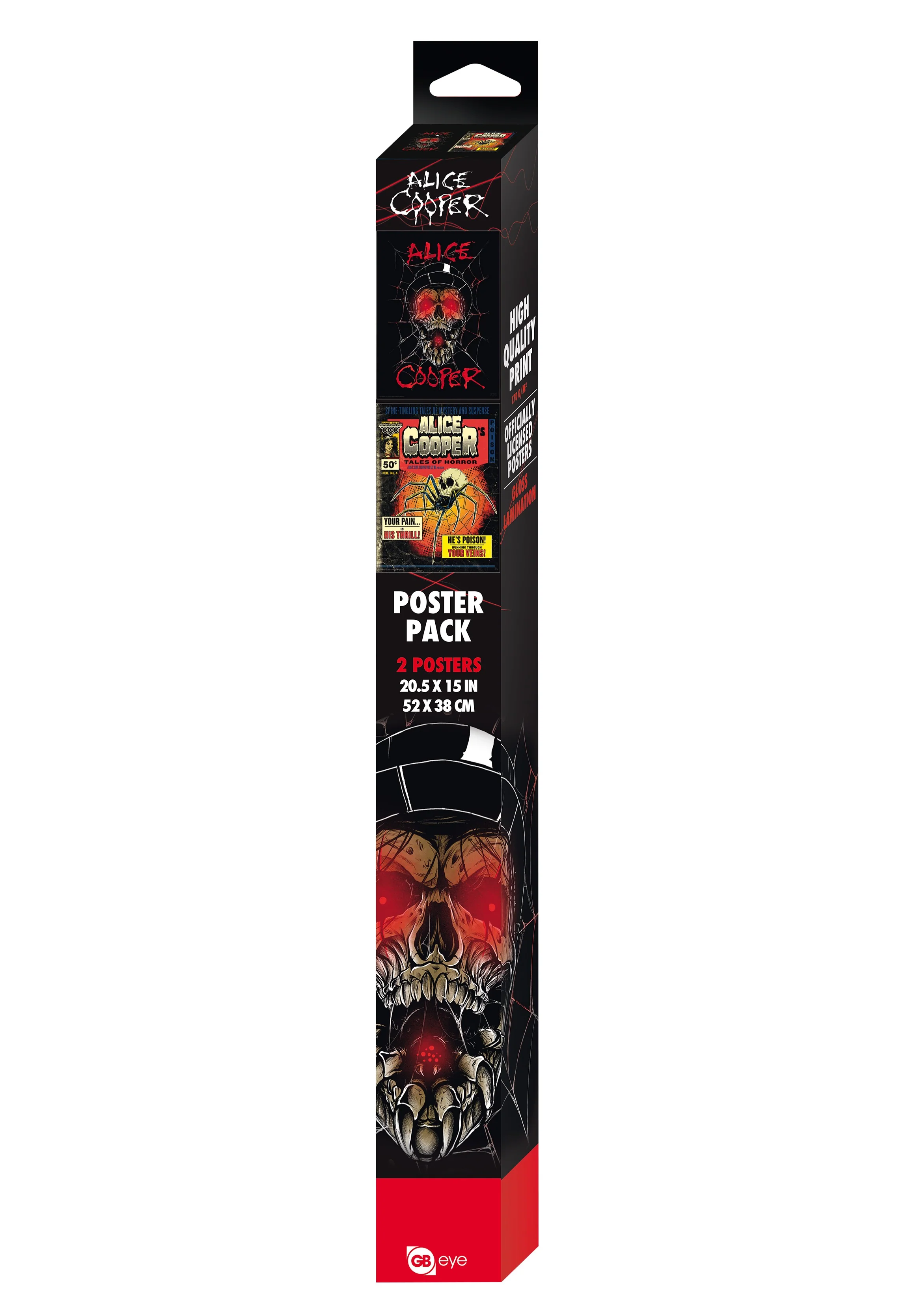 Alice Cooper - Skull Hat / Spider Chibi Set - Poster - Image 5