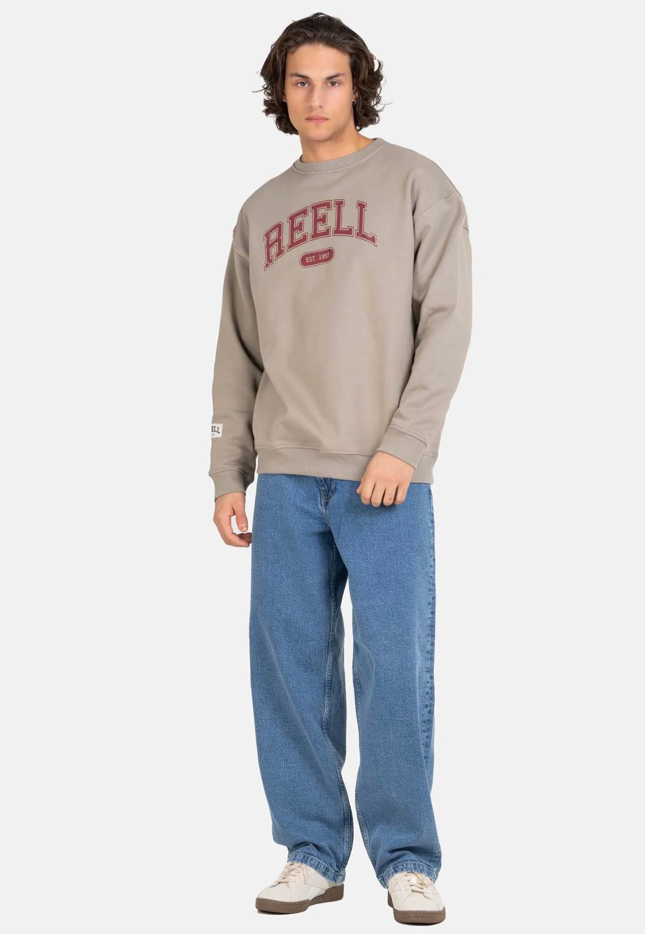 REELL - Baggy Authentic Mid Blue - Jeans - Image 7