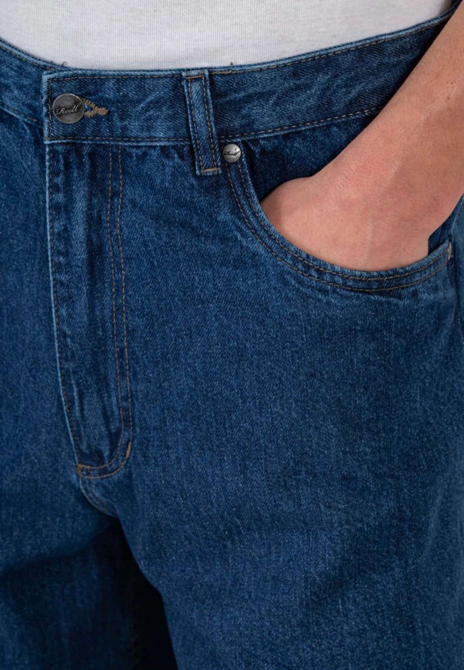 REELL - Baggy Dark Stone Wash - Jeans - Image 6
